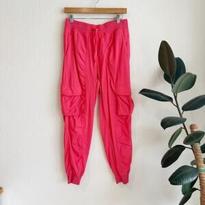 lululemon athletica Hot Pink Cargo Joggers